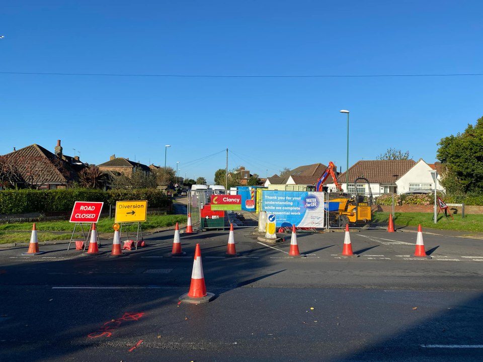 Eight-week roadworks start in West Sussex village - 'The restriction will be effective 24 hours a day'