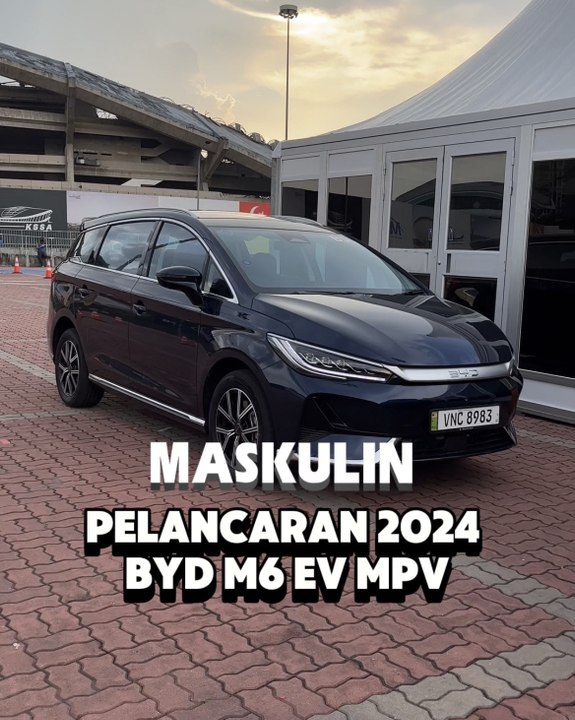 Pelancaran 2024 BYD M6 EV MPV