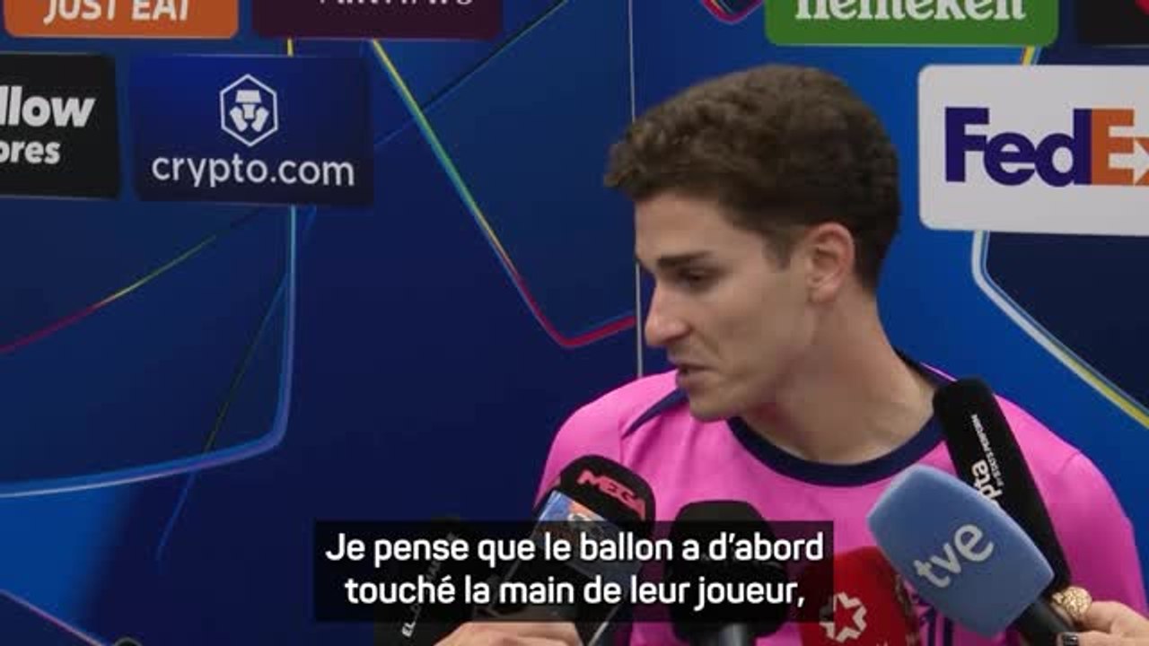 Atlético - Les joueurs colchoneros déconcertés par le penalty lors de la défaite contre Lille