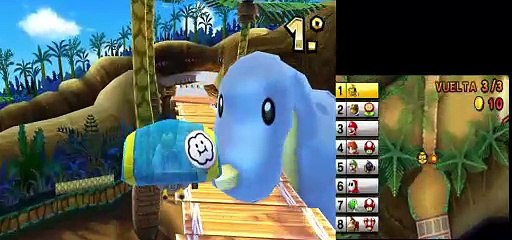 MATANDO EL TIEMPO CON MARIO KART 7. COPA CENTELLA 150CC. GAMEPLAY EN ESPAÑOL. #46. (RÉPASO)