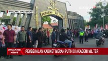Momen Jajaran Kabinet Prabowo-Gibran Tiba di Akmil Magelang, Kenakan Baju dan Topi Seragam