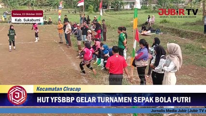 Peringati Milad YFSBBP dan Peresmian UMKM, Puluhan Tim di Sukabumi Ikuti Turnamen Futsal Putri