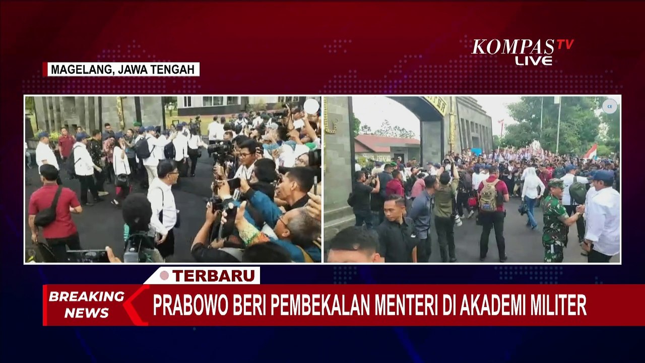 Jangan Terlewat! Simak Agenda Pembekalan Kabinet Merah Putih Prabowo-Gibran di Akmil Magelang
