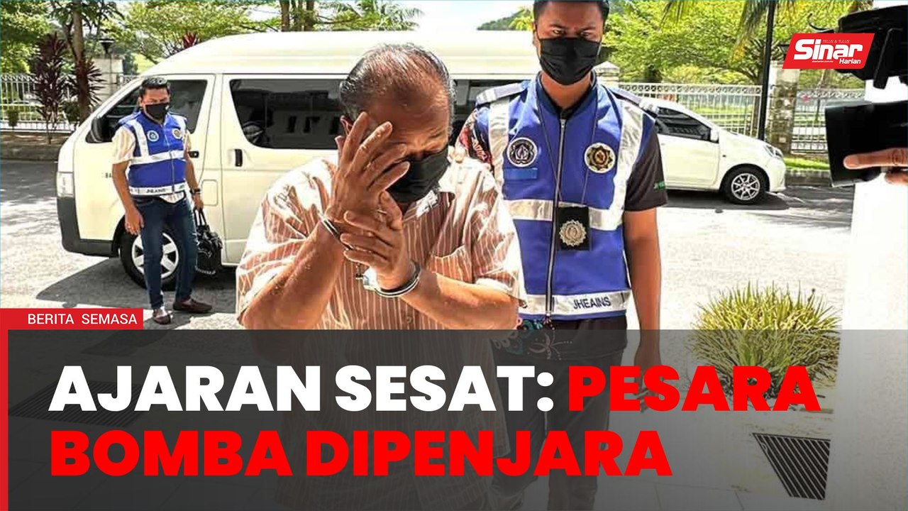 Pesara bomba dipenjara enam bulan ajar anak ajaran sesat The Ahmadi