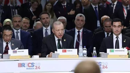 Cumhurbaşkanı Erdoğan, BRICS Zirvesi’nde açıklamalarda bulundu