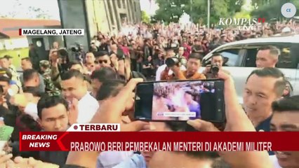 Momen Wapres Gibran Sapa Warga Saat Tiba di Akmil Magelang
