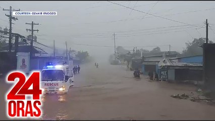 Lagpas-taong baha, naranasan sa iba’t ibang bahagi ng Batangas; binaha pati provincial hospital | 24 Oras