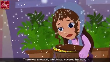 The Little Match Girl In English Fairy Tales Cartoon