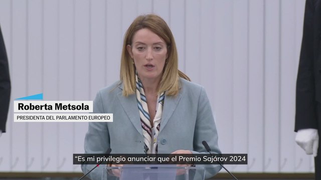 María Corina Machado y Edmundo González, premio Sájarov 2024 del Parlamento Europeo