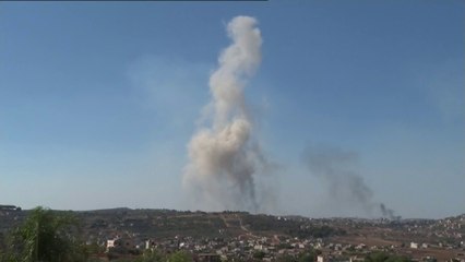 صور خاصة للعربية لسلسلة غارات على بلدة عيتا الشعب جنوب لبنان
