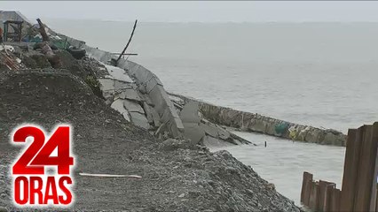 Mga residente sa paligid ng sirang dike, maagang inilikasdahil sa pangambang pagguho; mahigit 100 ang nasa evacuation center | 24 Oras