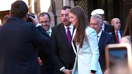 La Princesa Leonor rompe sus propias reglas en Oviedo: su elogiada actitud con los curiosos de los Premios Princesa de Asturias