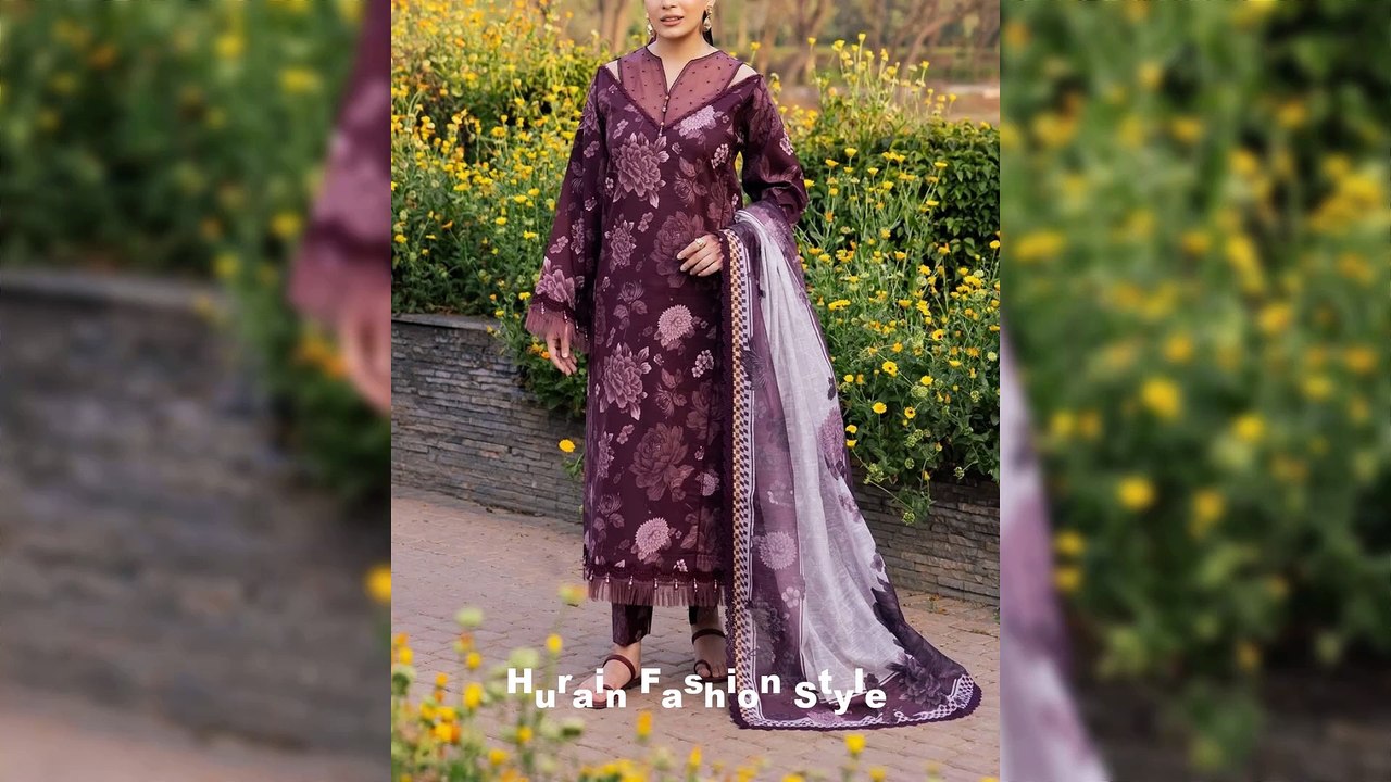 Exclusive Dress Designs In Allover Printed Fabric||New Trendy Allover Printed Suits Designs 2025!!!!