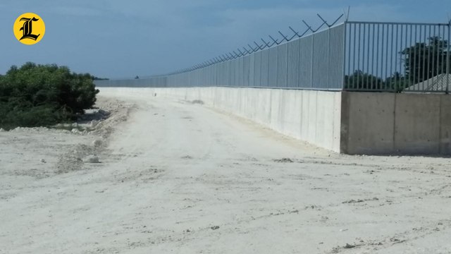Construcción de la verja fronteriza en Pedernales entra en fase final