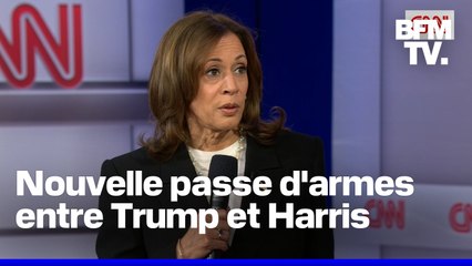 Kamala Harris qualifie Donald Trump de "fasciste", il l'accuse en retour d'être une "menace pour la démocratie"