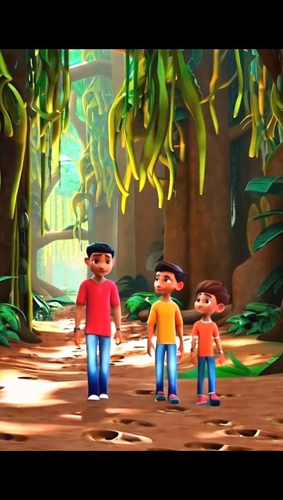 जंगल का रहस्य | मोती और शेर की मित्रता‍ #shorts #moralstories #shortsfeed #viralvideo