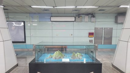 [서울] 서울지하철 독도조형물, 독도의 날 기념 복원 완료 / YTN