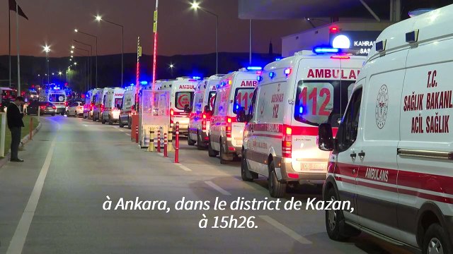 Un attentat a fait au moins cinq morts et 22 blessés près d'Ankara