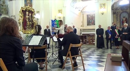 La prima assoluta "23 agosto 1268" dei musicisti marsicani al cospetto di Mattarella