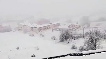 Incredibile nevicata a  Rovere