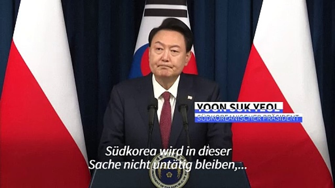 Nordkoreanische Soldaten in Russland: Südkorea will 'nicht untätig bleiben'