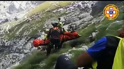 Operazione salvataggio sul Gran Sasso