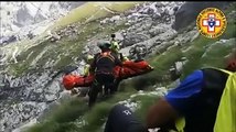 Operazione salvataggio sul Gran Sasso