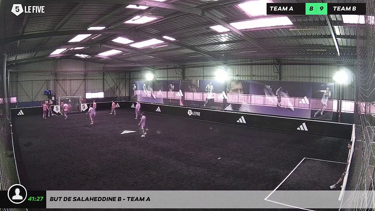 But de Salaheddine B - Team A