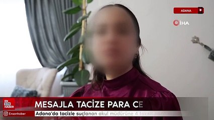 Adana'da tacizle suçlanan okul müdürüne 4 taksit para cezası