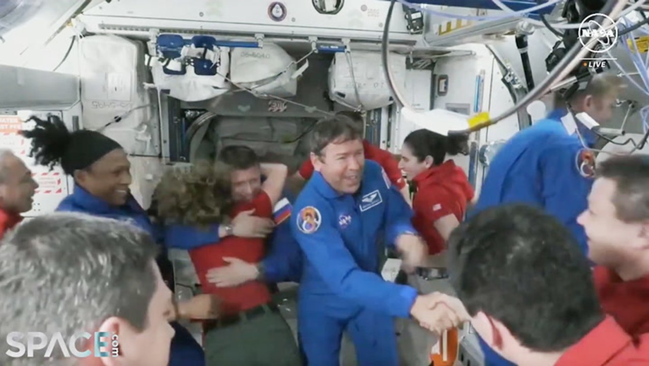 NASA | SpaceX Crew-8 Entered International Spac...