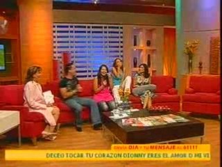 MARÍA JOSÉ en TELEVISA - Abril 2008