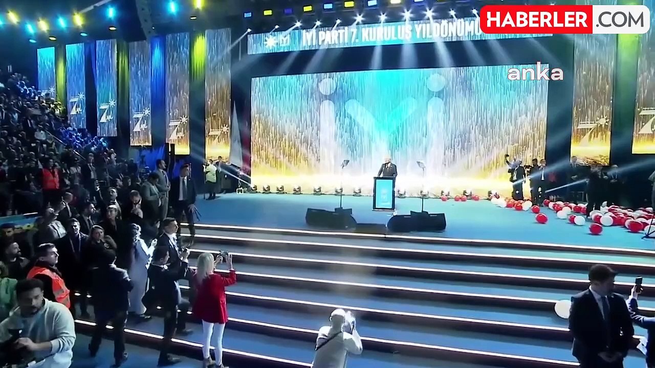 İyi Parti'nin Kuruluşunun 7'nci Yıldönümü... Dervişoğlu: "Bebek Katiline Hürriyet, Müsavat Dervişoğlu'na Tehdit Size Yakışmaz"