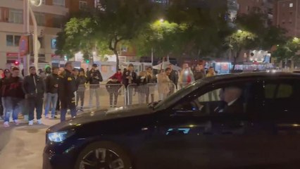 Así abandonó Ancelotti el Bernabéu: no quiso pararse y se saltó el semáforo