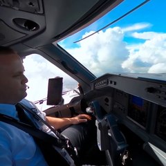 360' Airline Pilots View  Miami  -  Behamas