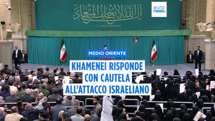 Iran, Khamenei: "Attacco israeliano non va esagerato o minimizzato"
