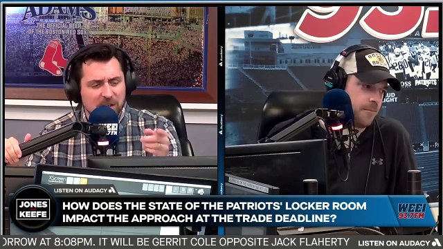 Jones & Keefe: What is up with these Patriots' WRs and their egos?