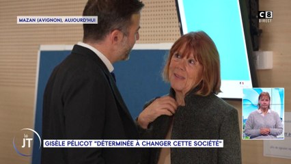 JT du 24 octobre : Gisèle Pélicot, "déterminée à changer cette société"