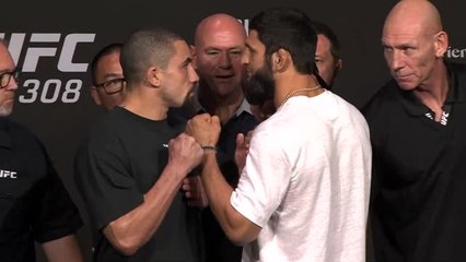 UFC 308 - Le face-à-face entre Chimaev et Whittaker