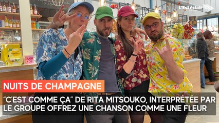 La chanson du jour du groupe "Offrez une chanson comme une fleur" est C'est comme ça, de Rita Mitsouko