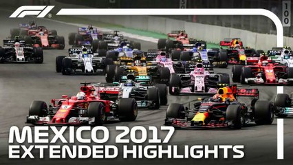 The Day Lewis Hamilton Secured His Fourth Title! | 2017 Mexico City Grand Prix | Extended Highlights FORMULA 1