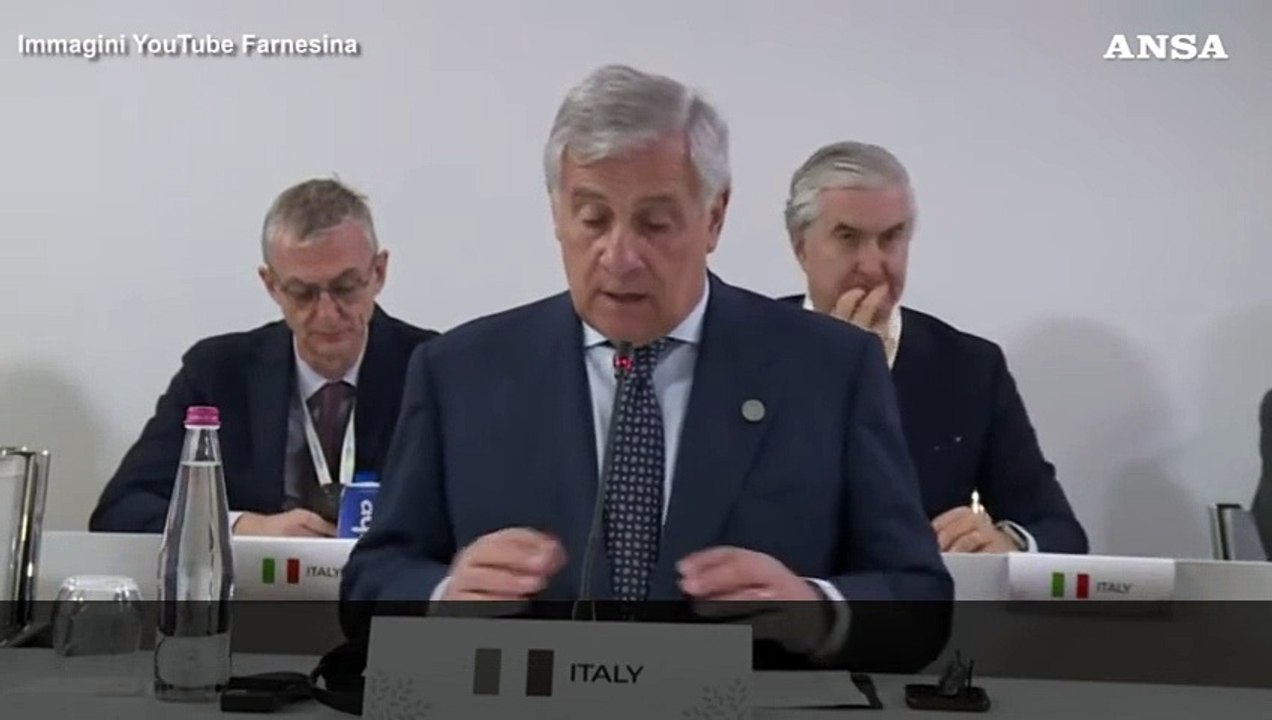 Tajani: "Dall'Italia un totale di 25 milioni per aiutare Gaza e Libano"