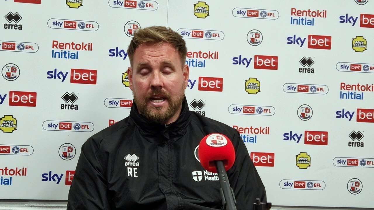 'League One is as strong as it's ever been' - Crawley Town boss Rob Elliot looks ahead to Northampton Town trip