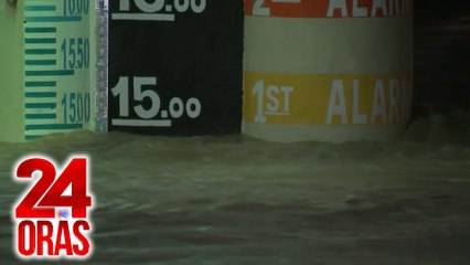 Marikina River, nasa 15.1 meters as of 7PM; Nakataas ang 1st Alarm | 24 Oras