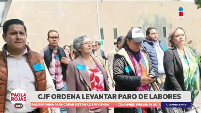 El Consejo de la Judicatura Federal ordena levantar paro de labores