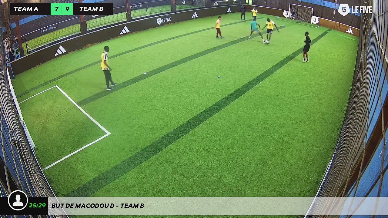 But de Macodou D - Team B