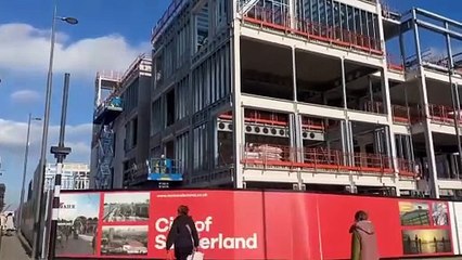 Culture House taking its place in Sunderland's skyline