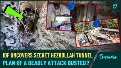 Download Video: IDF Raids Hezbollah's Secret Attack Tunnel: Stockpiled Weapons, Bunk Beds for Deadly Attacks