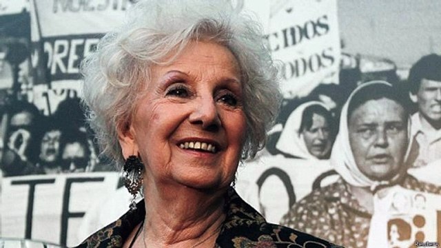 Estela de Carlotto sobre el encuentro entre CFK y Axel Kicillof