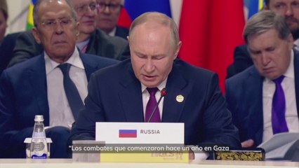 Putin afirma que Oriente Próximo está al borde de una guerra total