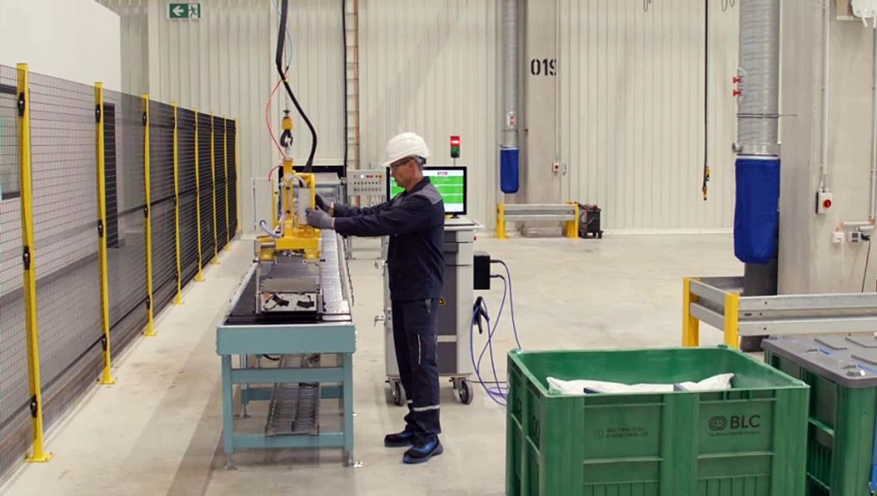 L'usine de recyclage Mercedes-Benz de Kuppenheim permet de boucler le cycle des batteries